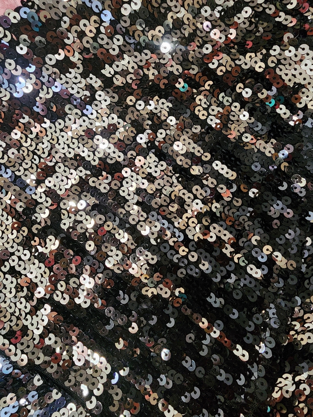 French Connection Black & Gold Sequin Mini Dress - Picture 5 of 5